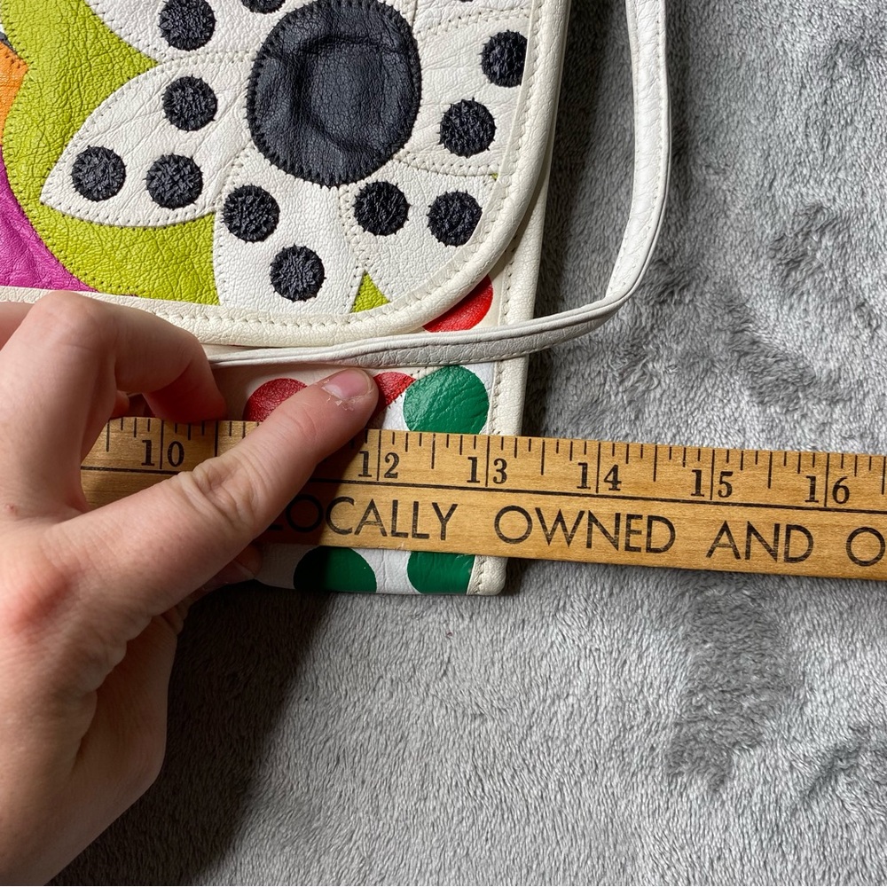 Rarecarlos Falchi Leather Patchwork Crossbody Mix… - image 7